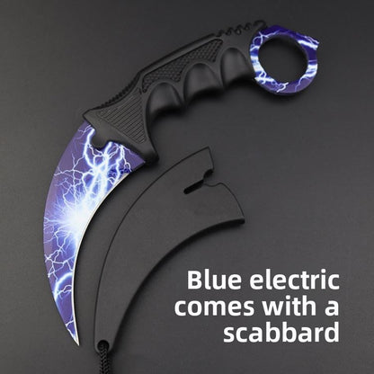 Portable tiger claw practice knife for cool performance