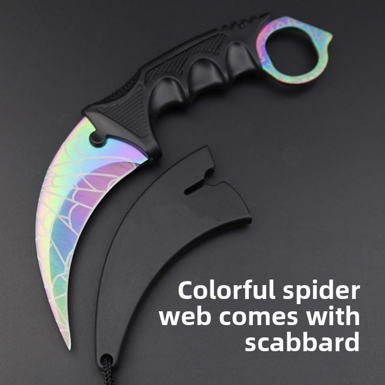 Portable tiger claw practice knife for cool performance