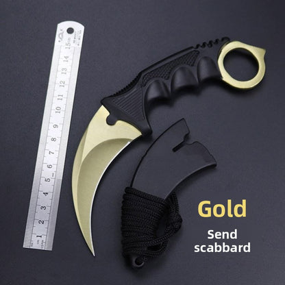 Portable tiger claw practice knife for cool performance
