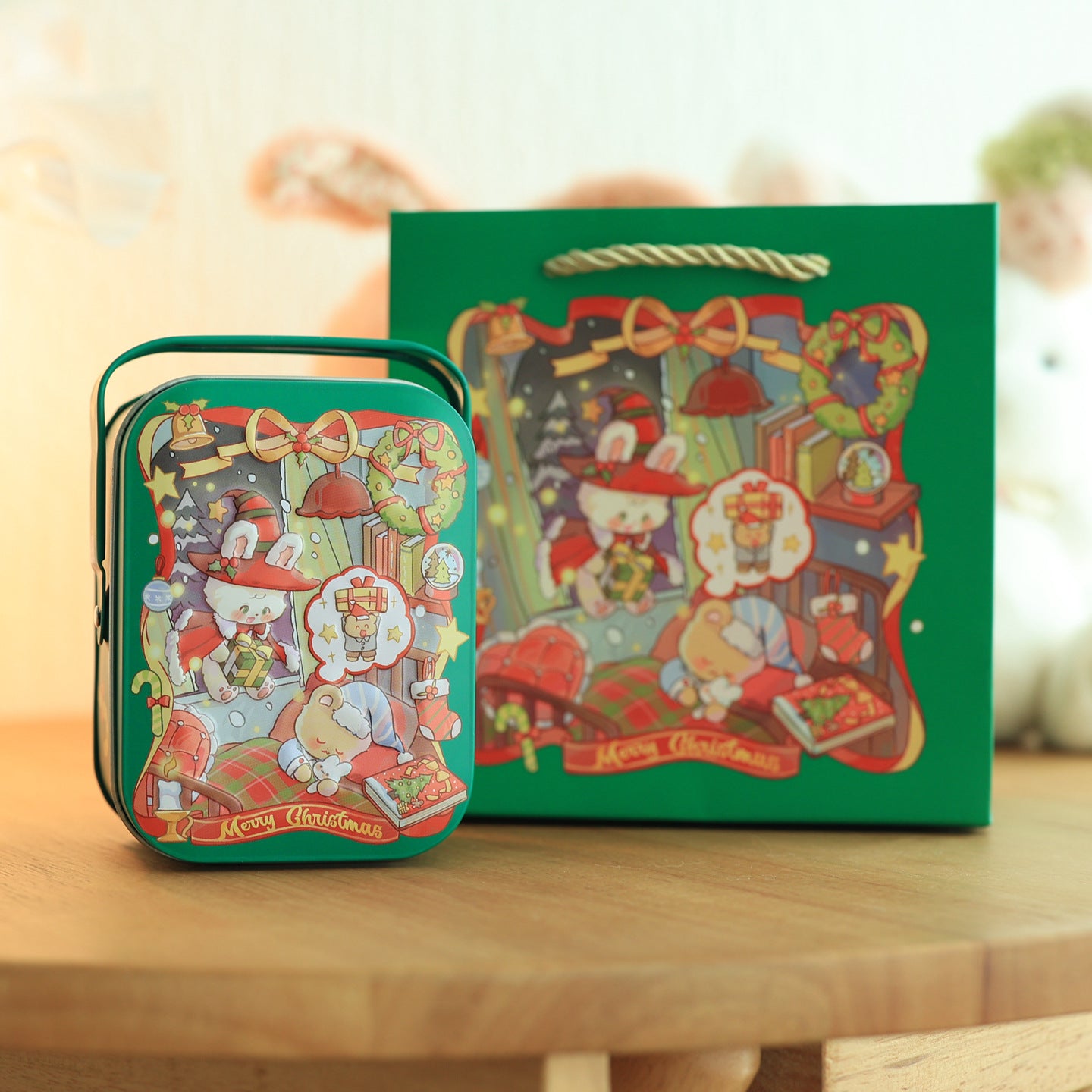 Portable tinplate box