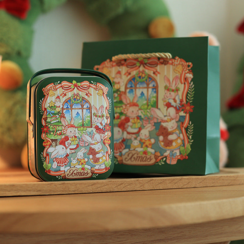 Portable tinplate box