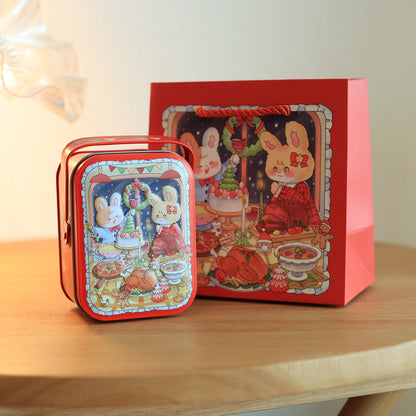 Portable tinplate box