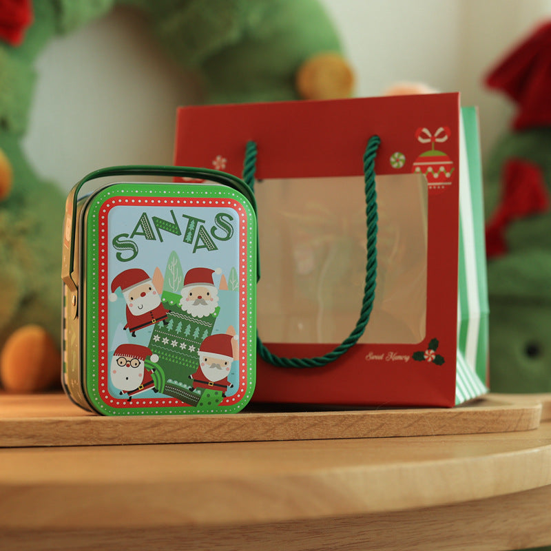 Portable tinplate box