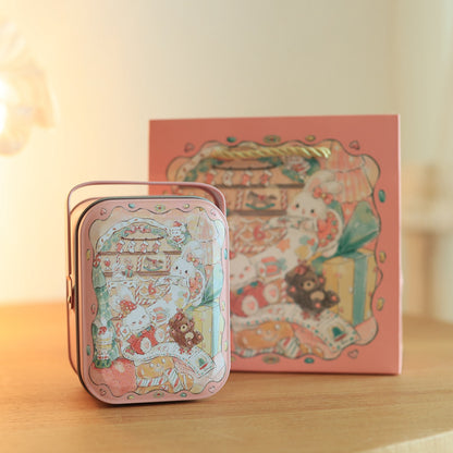 Portable tinplate box