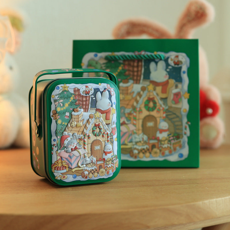 Portable tinplate box