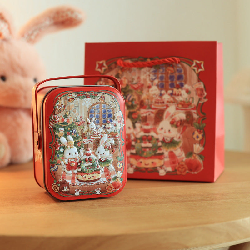Portable tinplate box