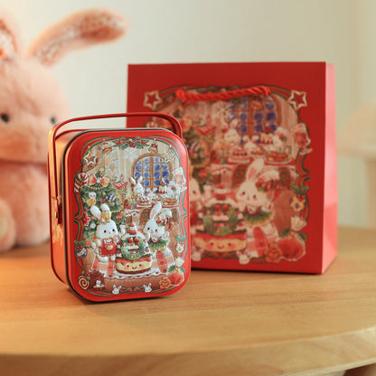 Portable tinplate box
