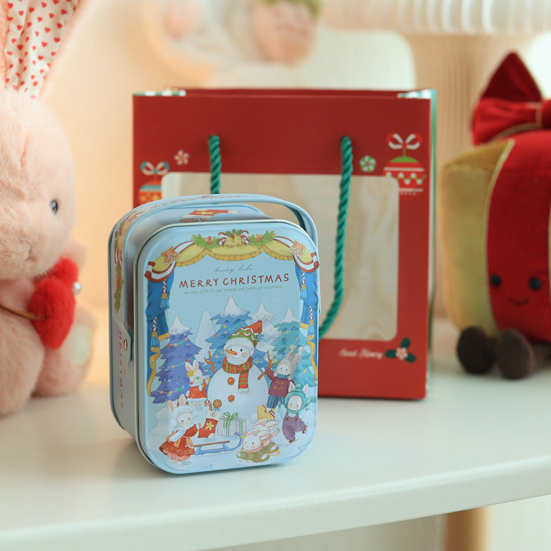 Portable tinplate box
