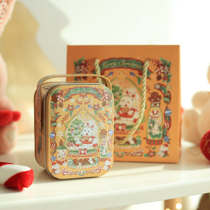 Portable tinplate box