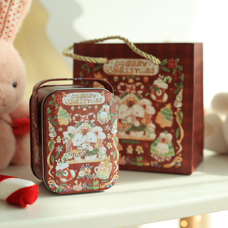 Portable tinplate box