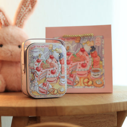 Portable tinplate box