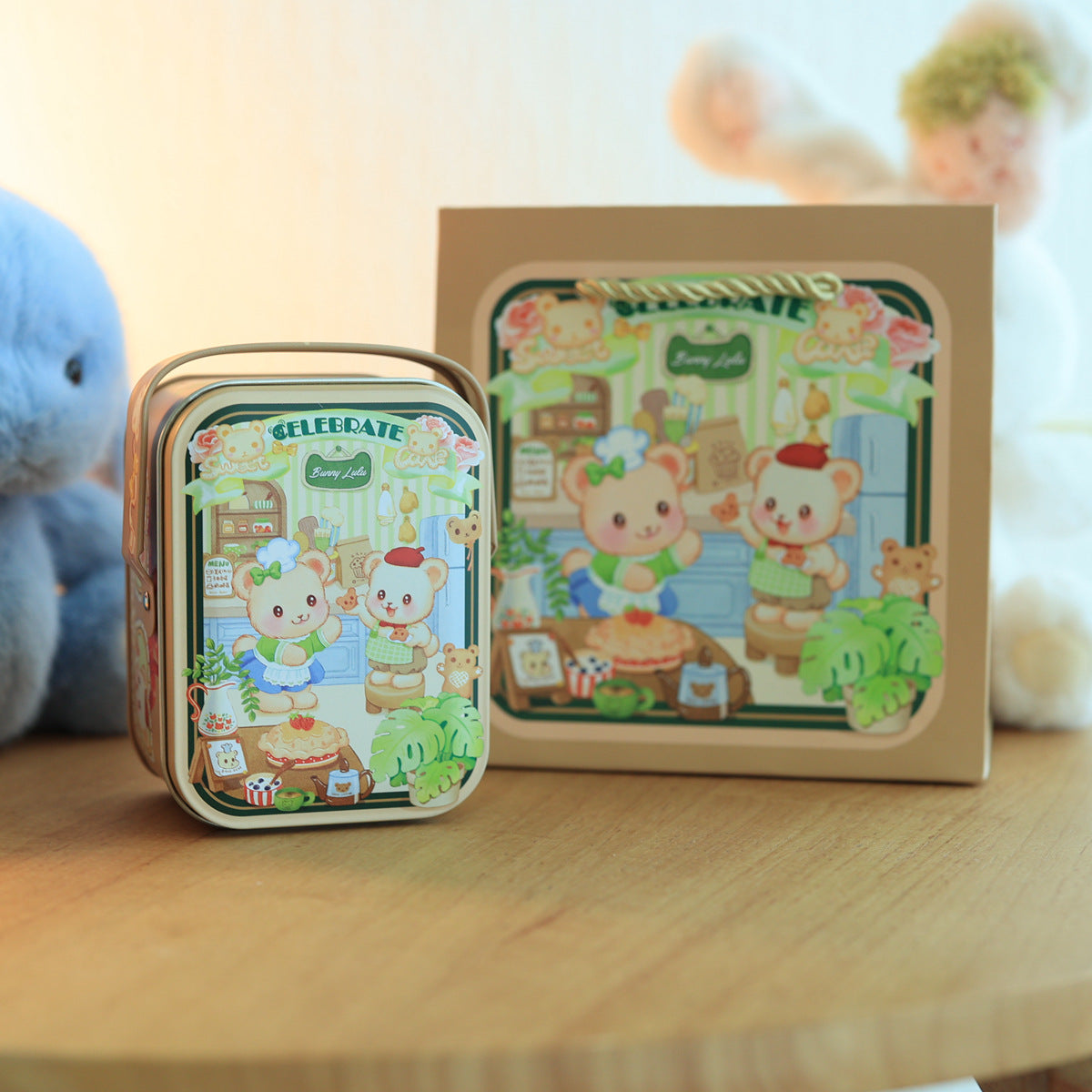 Portable tinplate box