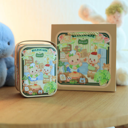 Portable tinplate box