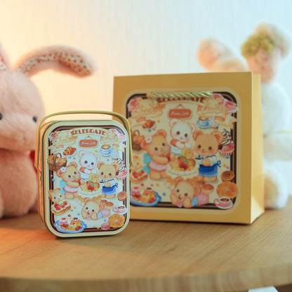 Portable tinplate box