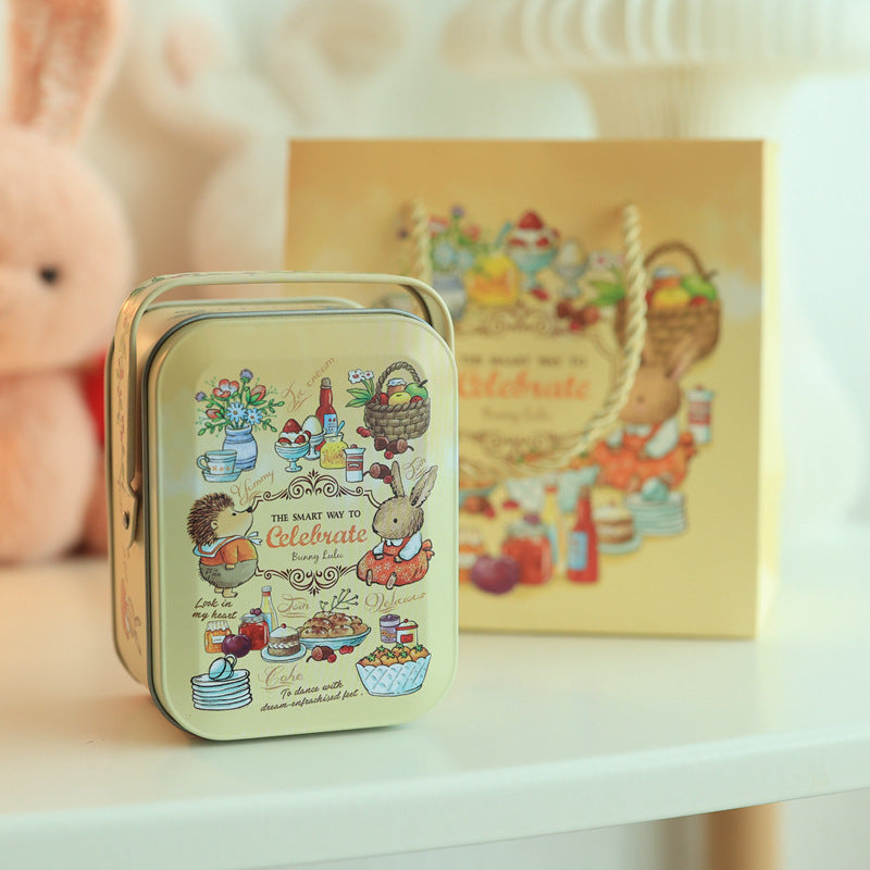 Portable tinplate box