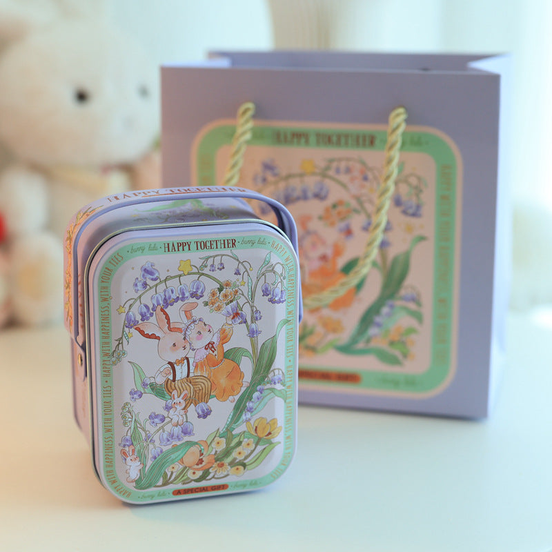 Portable tinplate box