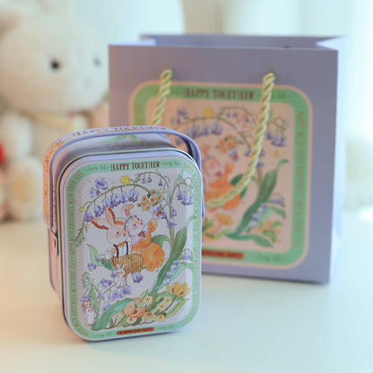 Portable tinplate box