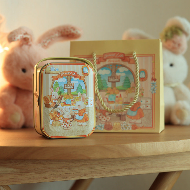 Portable tinplate box