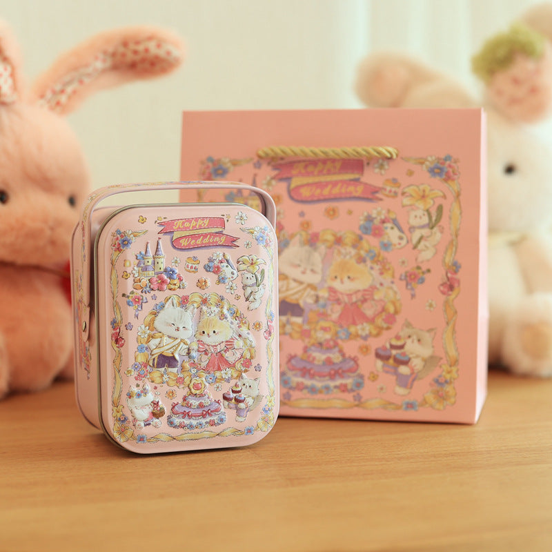 Portable tinplate box