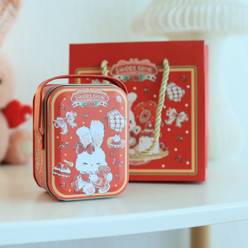 Portable tinplate box