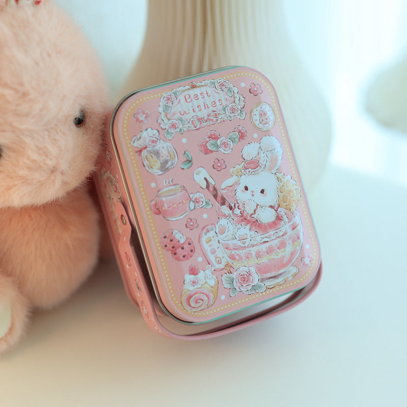 Portable tinplate box
