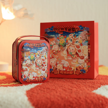 Portable tinplate box
