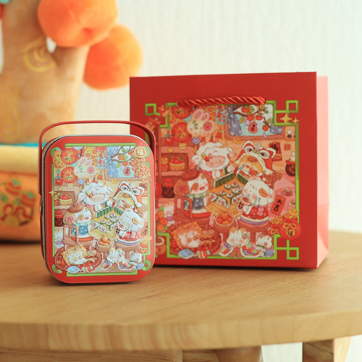 Portable tinplate box