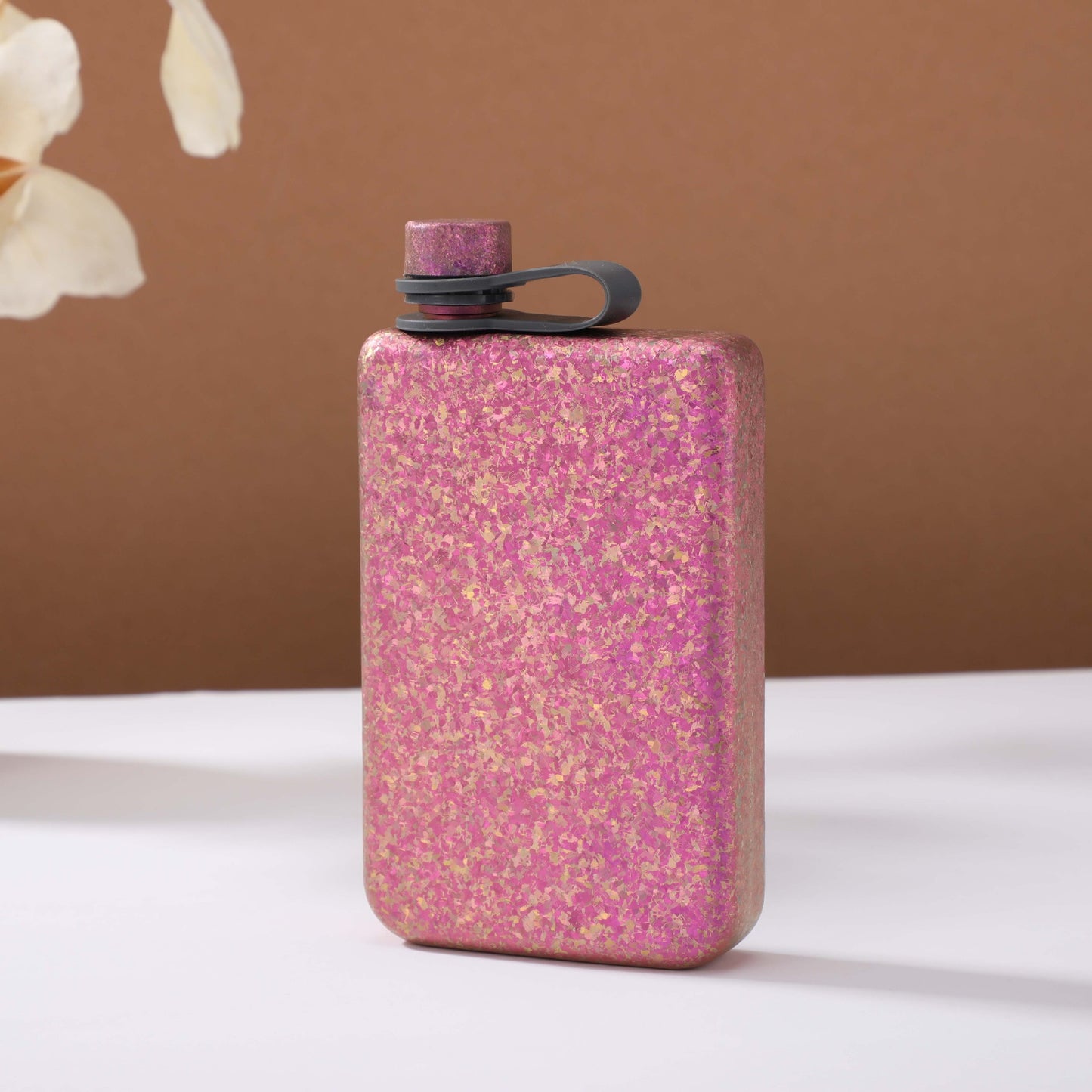 Portable Titanium Camping Liquor Bottle
