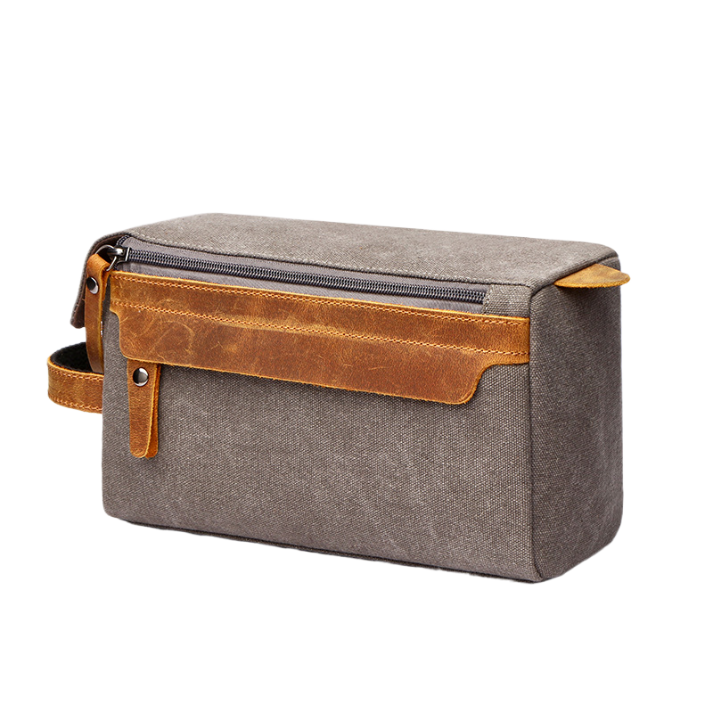 Portable toiletries and cosmetics bag