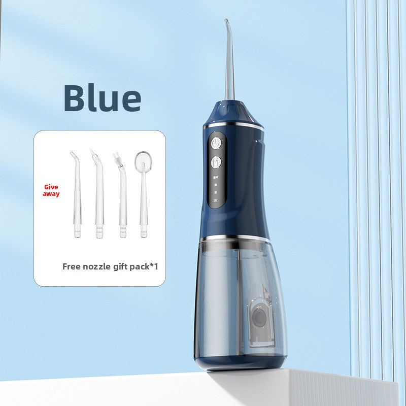 Portable toothbrushing device