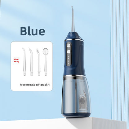 Portable toothbrushing device