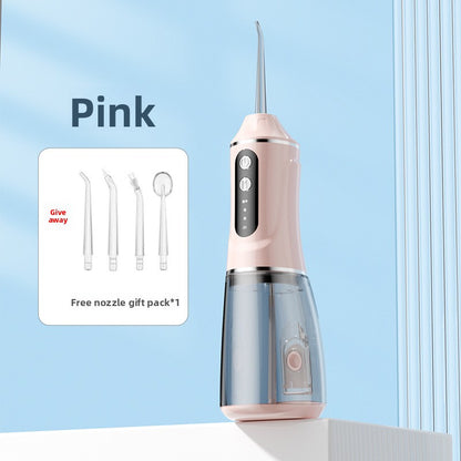 Portable toothbrushing device