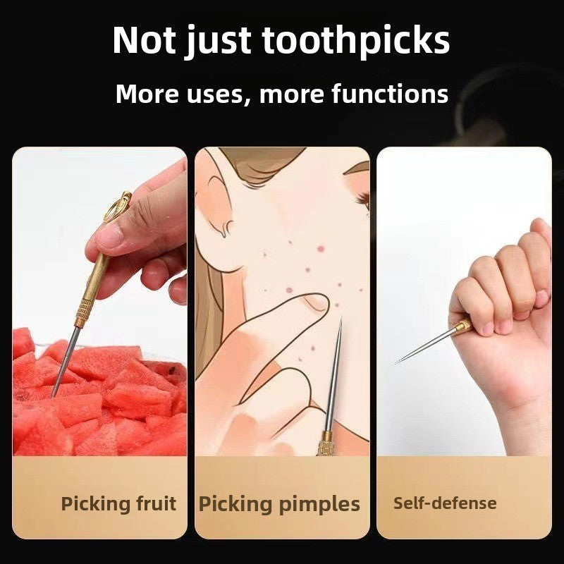 Portable Toothpick Holder