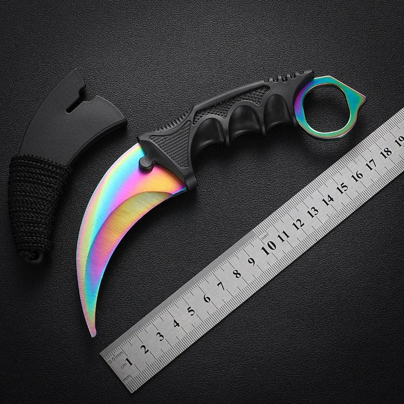 Portable toy swiping knife