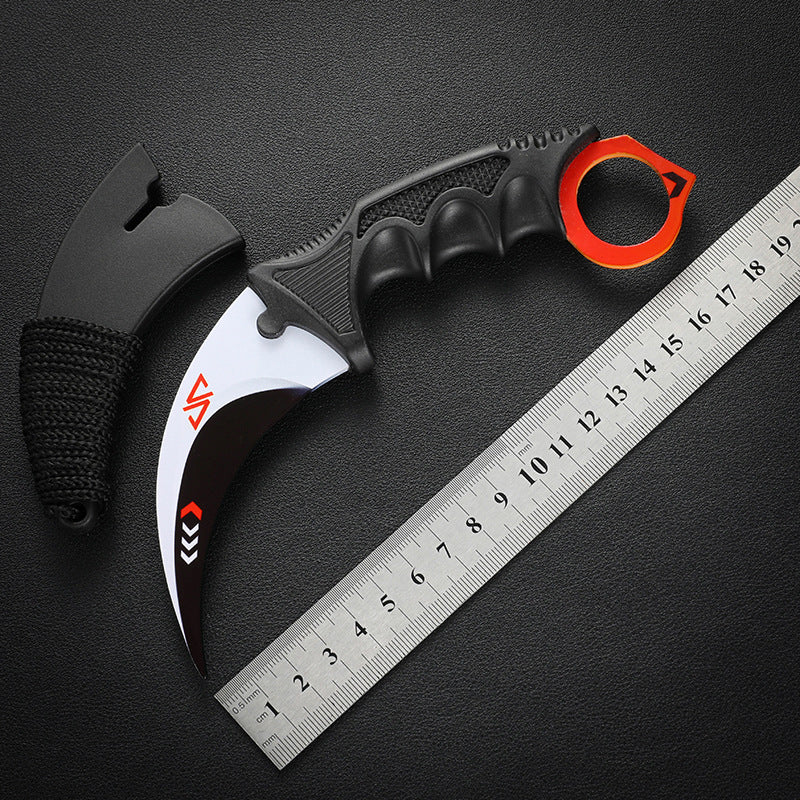 Portable toy swiping knife
