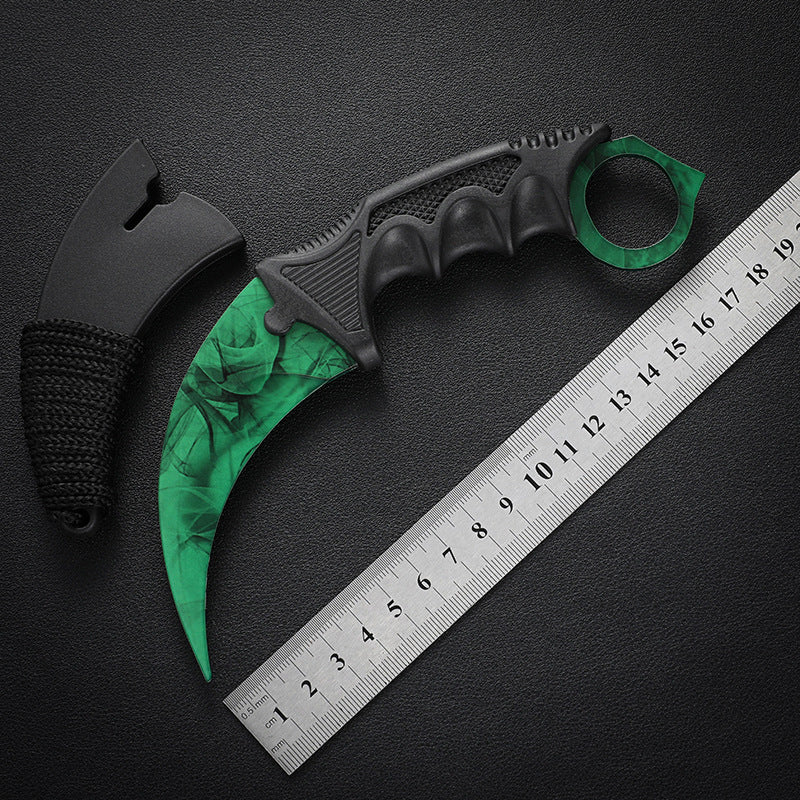 Portable toy swiping knife