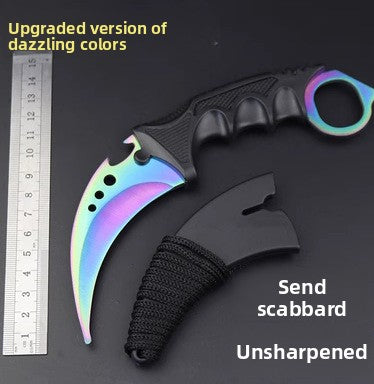 Portable toy swiping knife