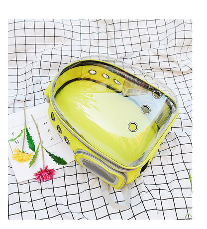 Portable Transparent Pet Cat Backpack