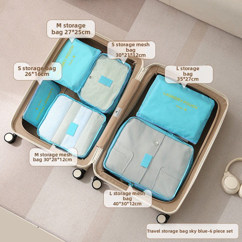 Portable Travel Cosmetics Organizer Set