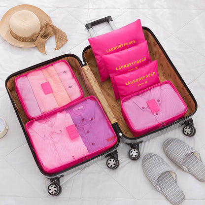 Portable Travel Cosmetics Organizer Set