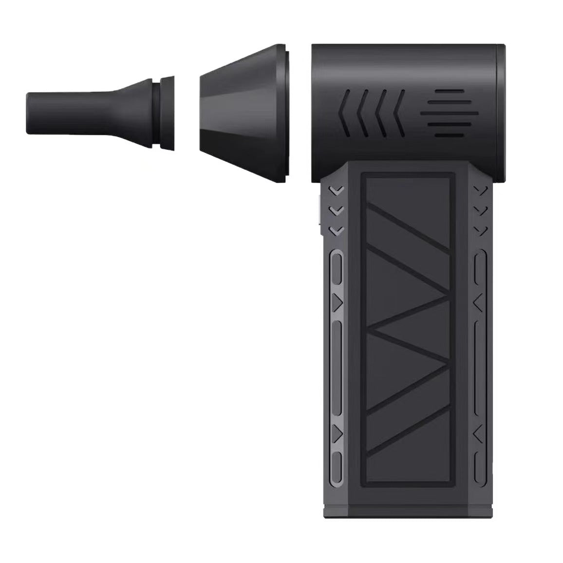 Portable Turbo Fan with LED Light and Vacuum Function