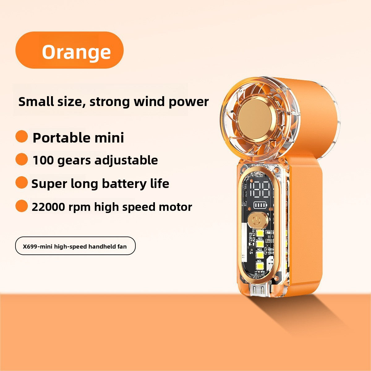 Portable Turbo Handheld Mini Fan