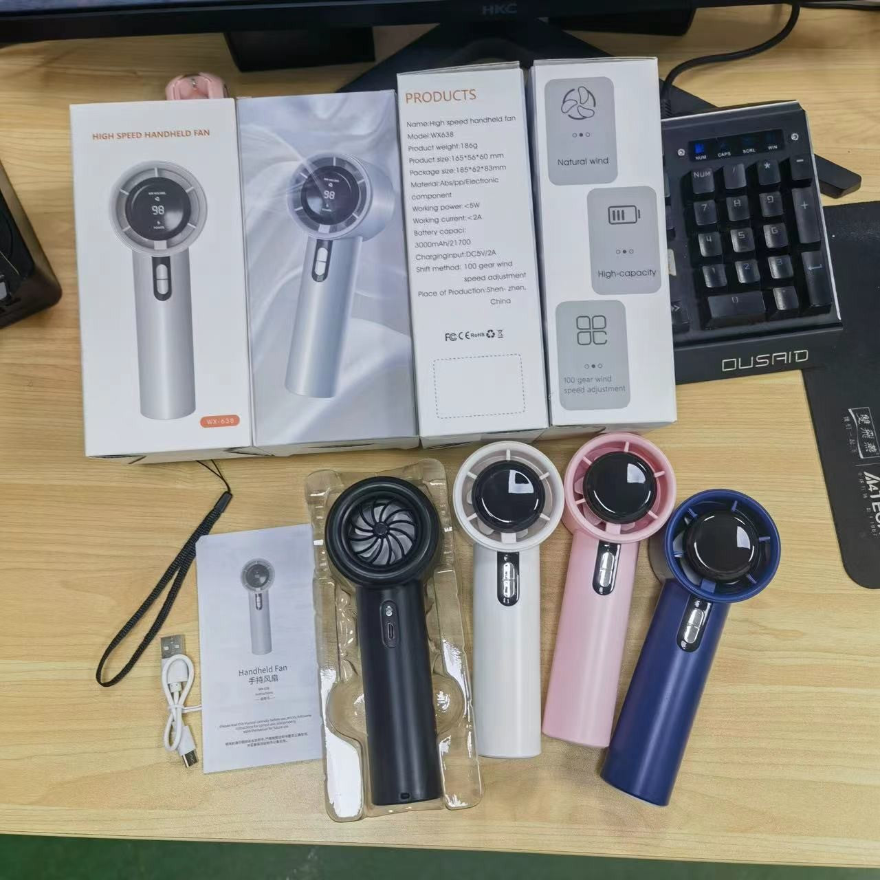 Portable Turbo Handheld Mini Fan