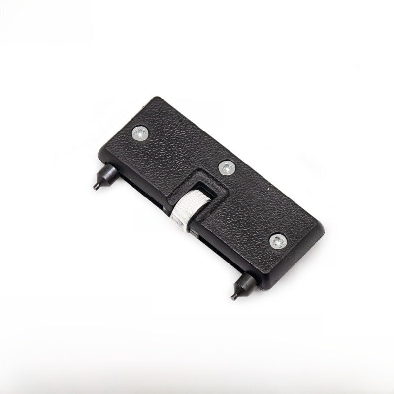 Portable two-pronged watch opening device
