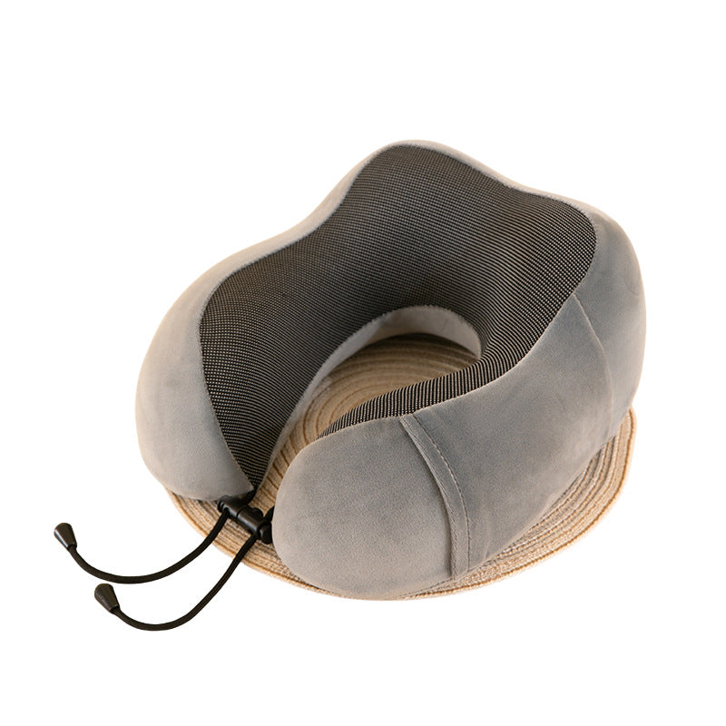 Portable U-Shaped Memory Foam Travel Neck Pillow