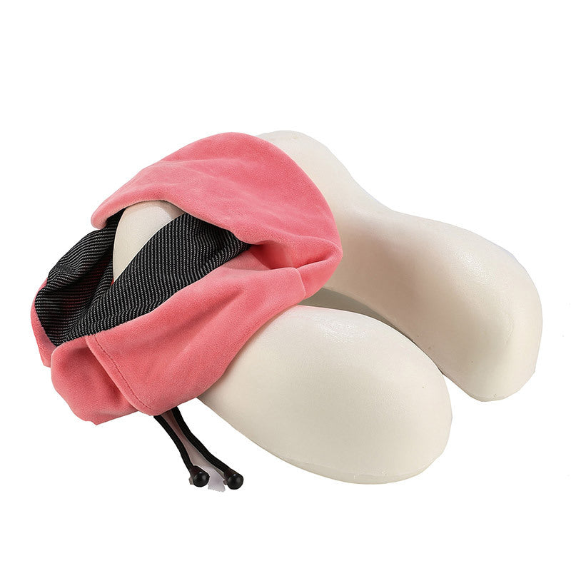 Portable U-Shaped Memory Foam Travel Neck Pillow