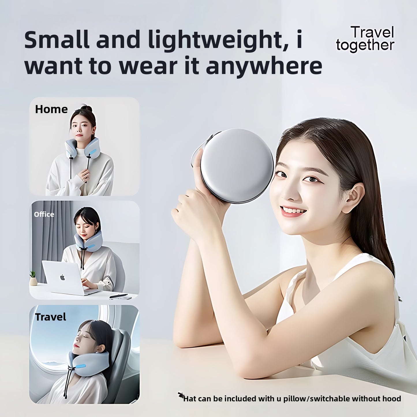 Portable U-Shaped Pillow Pillow