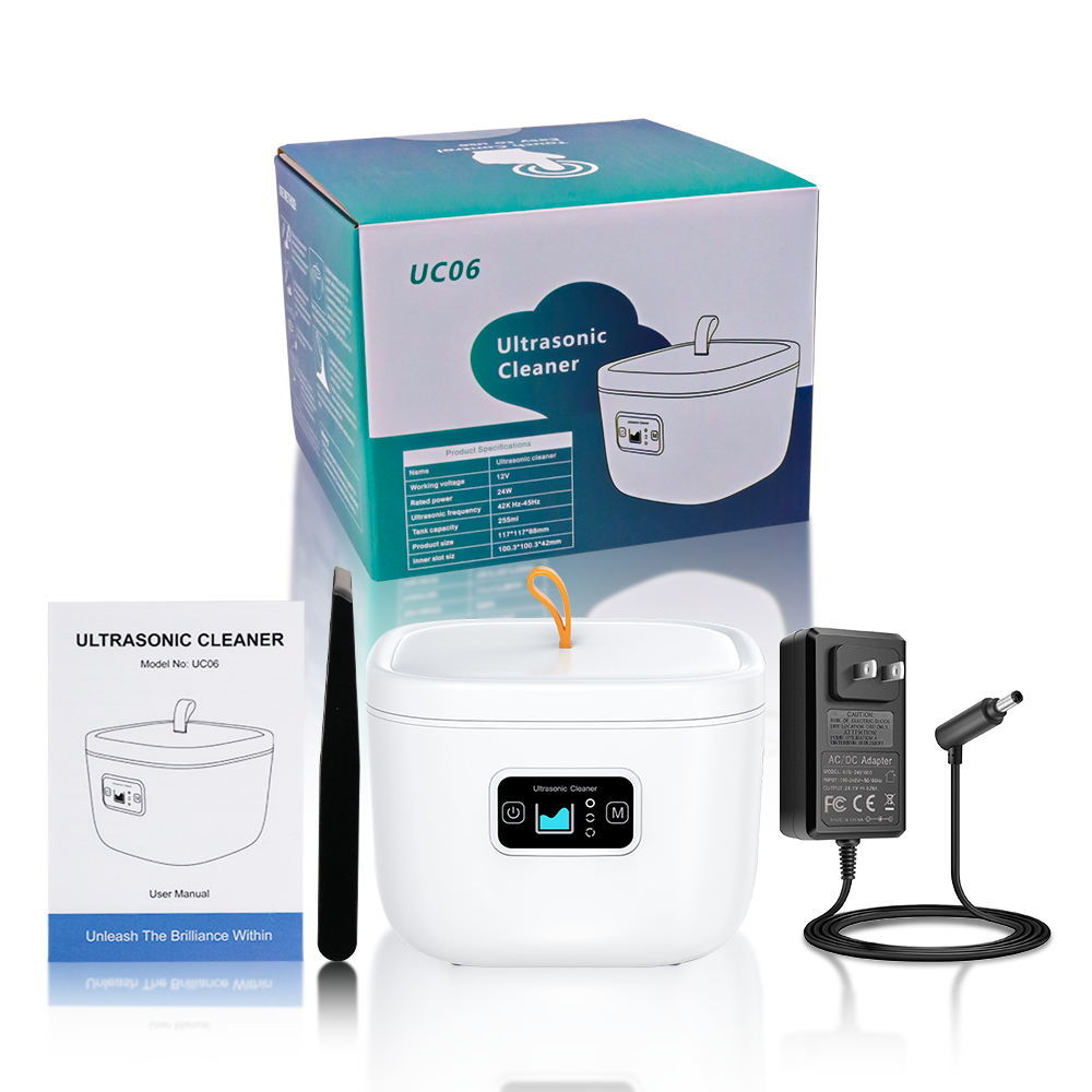 Portable Ultrasonic Cleaner with UV Sterilization