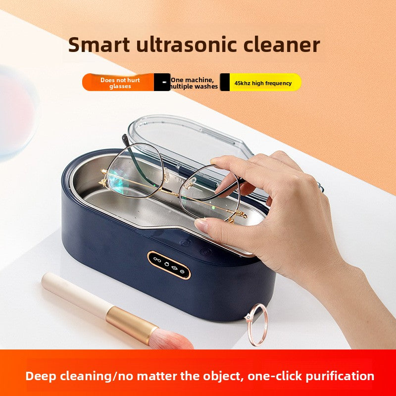 Portable Ultrasonic Glasses Jewelry Cleaner