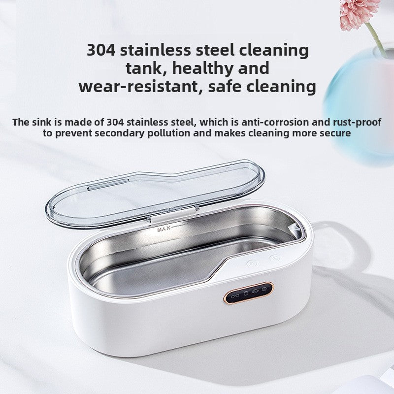 Portable Ultrasonic Glasses Jewelry Cleaner